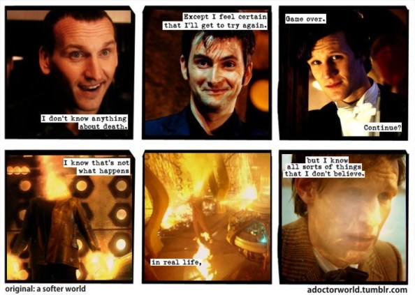 A Doctor World: I Know All Sorts of Things That I Don't Believe