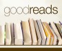 goodreads logo above stack of books